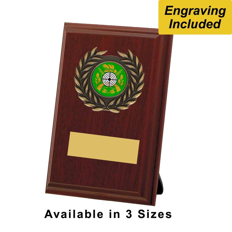 Target Shooting Shield / Plaque