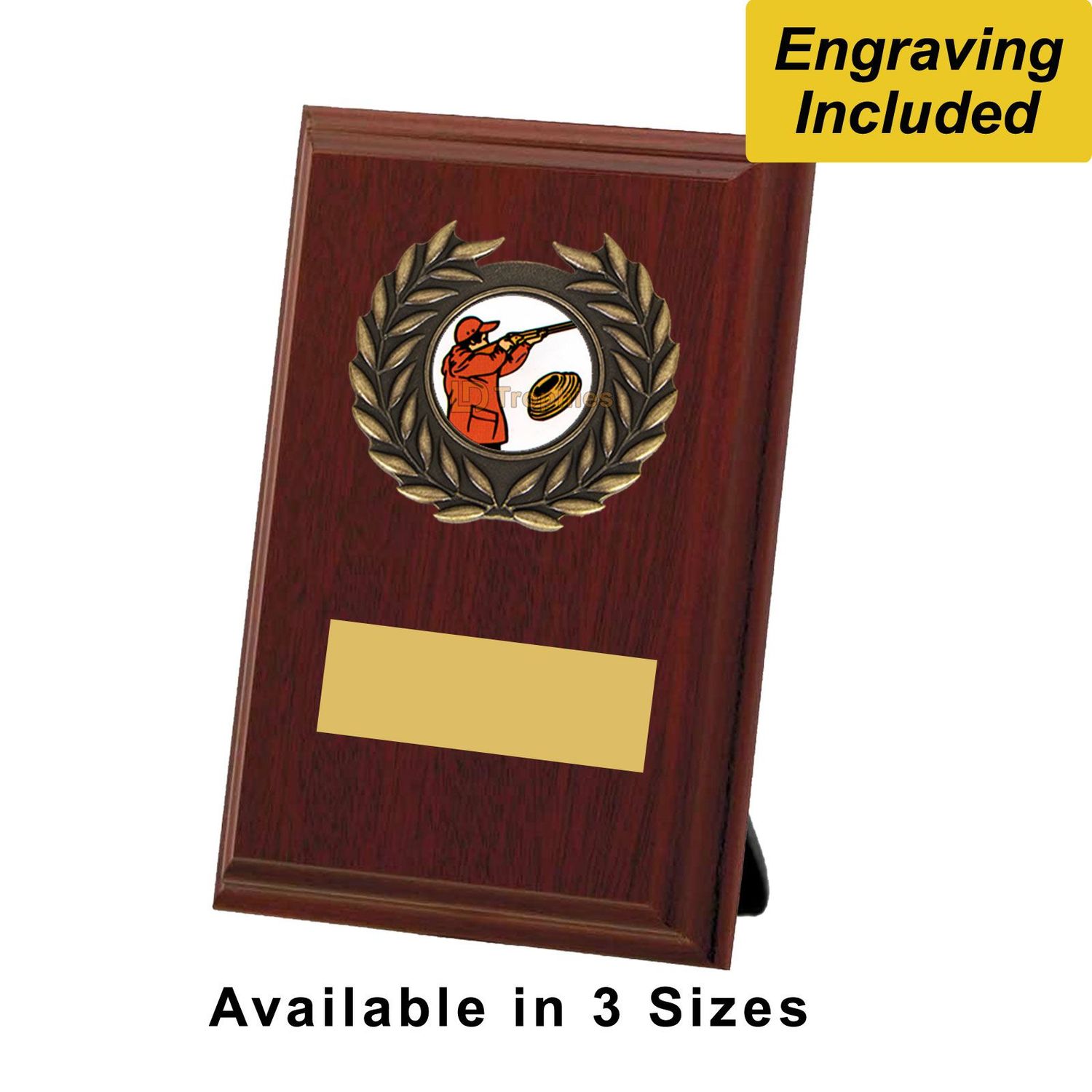 Clay Pigeon Shooting Shield / Plaque