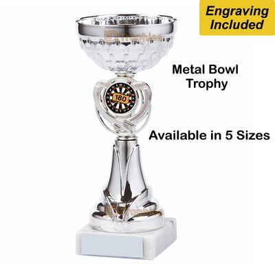 180 Darts Trophies / Cups - Engraving Included