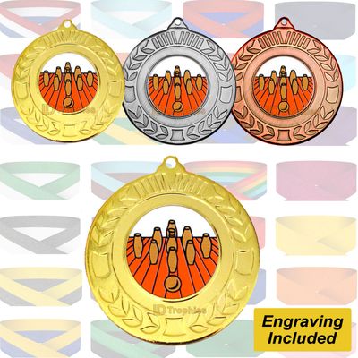 Skittles Medal & Ribbon - Engraving Included