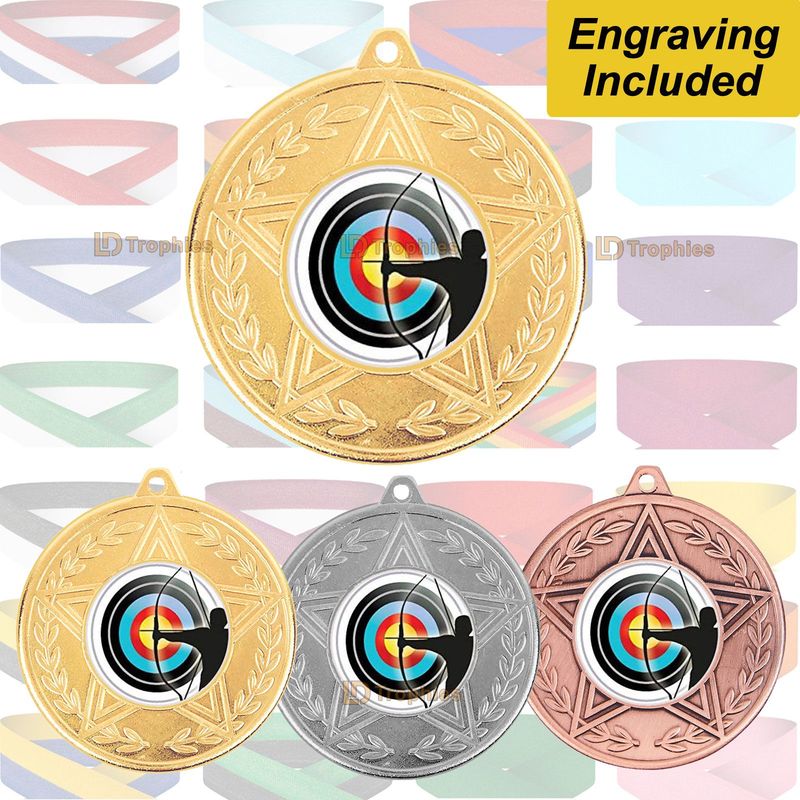 Archery Medal & Ribbon - Caesar Range