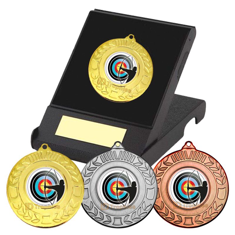 Archery Medal in Presentation Box