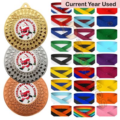Christmas Walk Medal & Ribbon Packs - Various Sizes