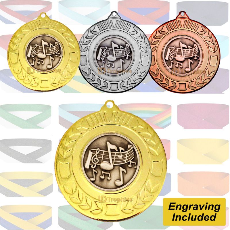Music Medal & Ribbon