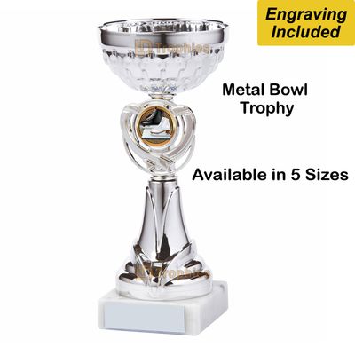 Ice Skating Trophies / Cups- Silver