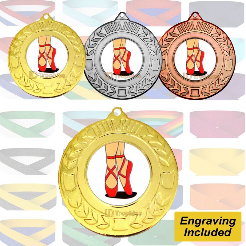 Ballet Medal & Ribbon - Engraving Included