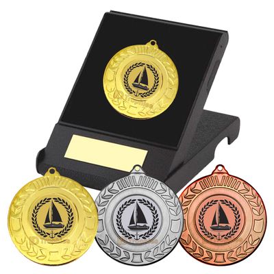 Sailing Medal in Presentation Box