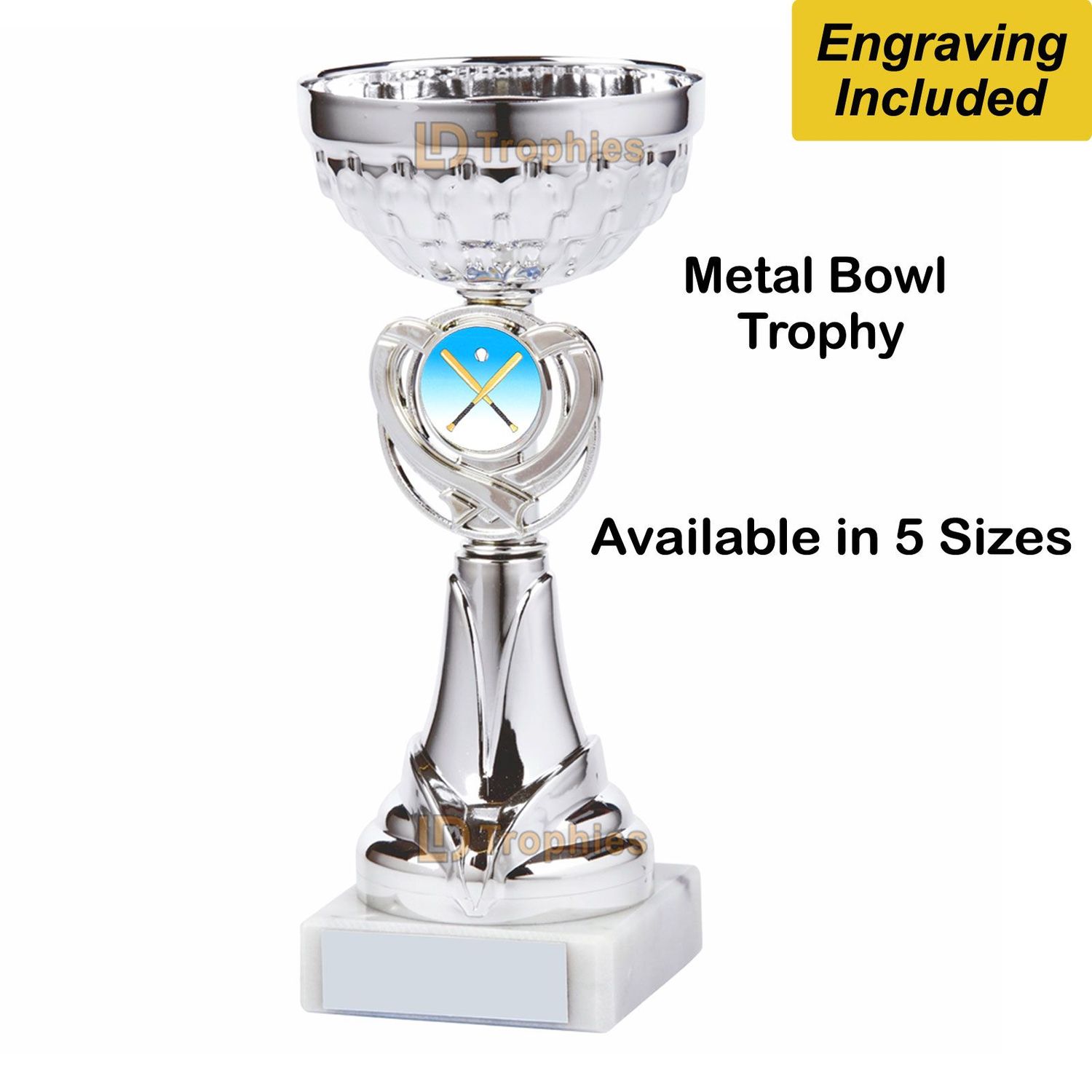 Baseball Trophies / Cups- Silver
