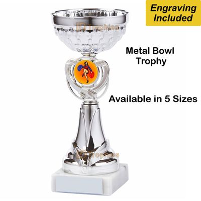 Cheerleading Trophies / Cups - Silver