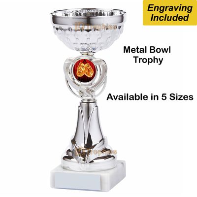 Drama - Acting Trophies / Cups - Silver