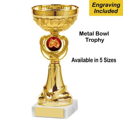 Drama - Acting Trophies / Cups - Gold
