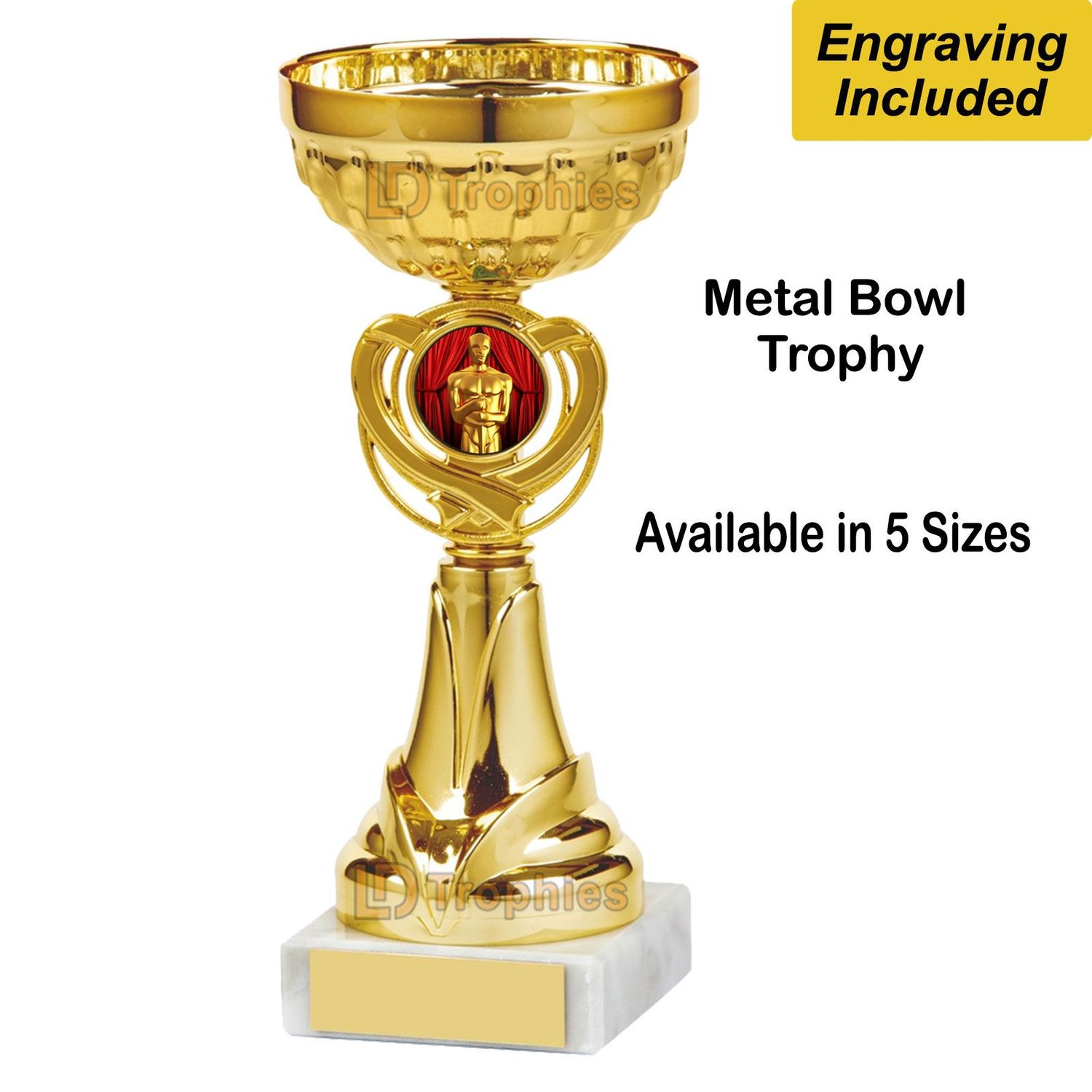 Acting - Oscars Trophies / Cups - Gold