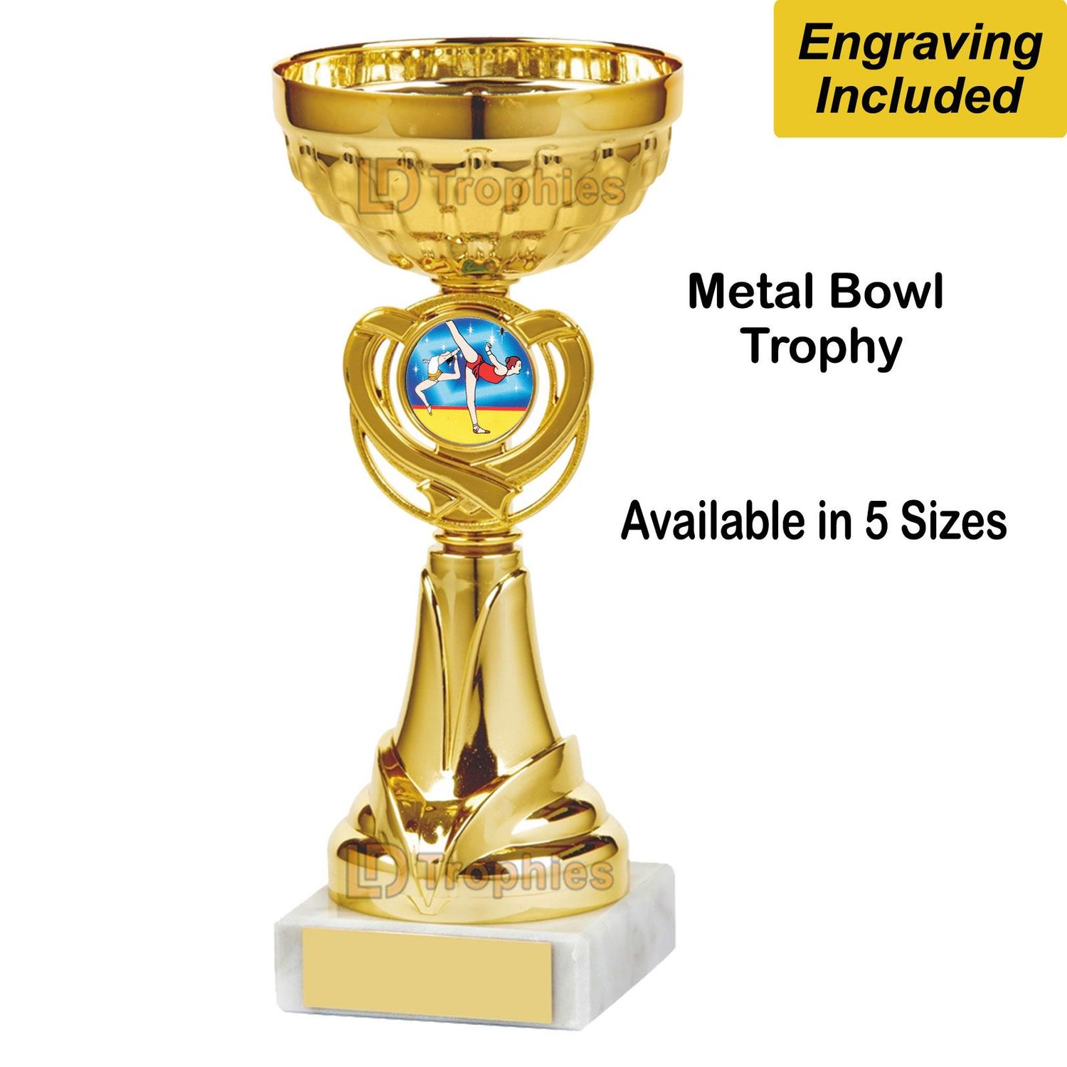 Gymnastics Trophies / Cups - Gold