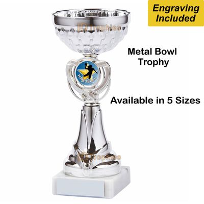 Female Handball Trophies / Cups - Silver