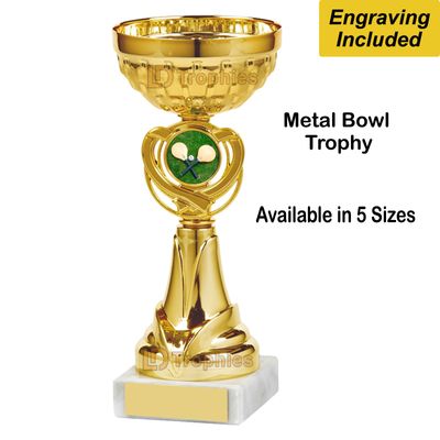 Stoolball Trophies / Cups - Gold
