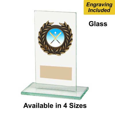 Glass Baseball Trophies - Warrior Range