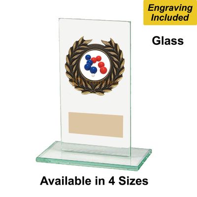 Glass Boccia Trophies - Warrior Range