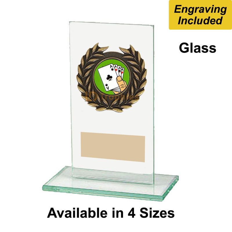 Glass Cards Trophies - Warrior Range