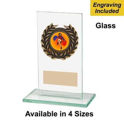 Glass Cheerleading Trophies - Warrior Range