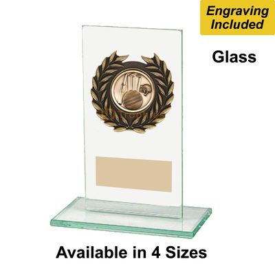 Glass Cricket Trophies - Warrior Range