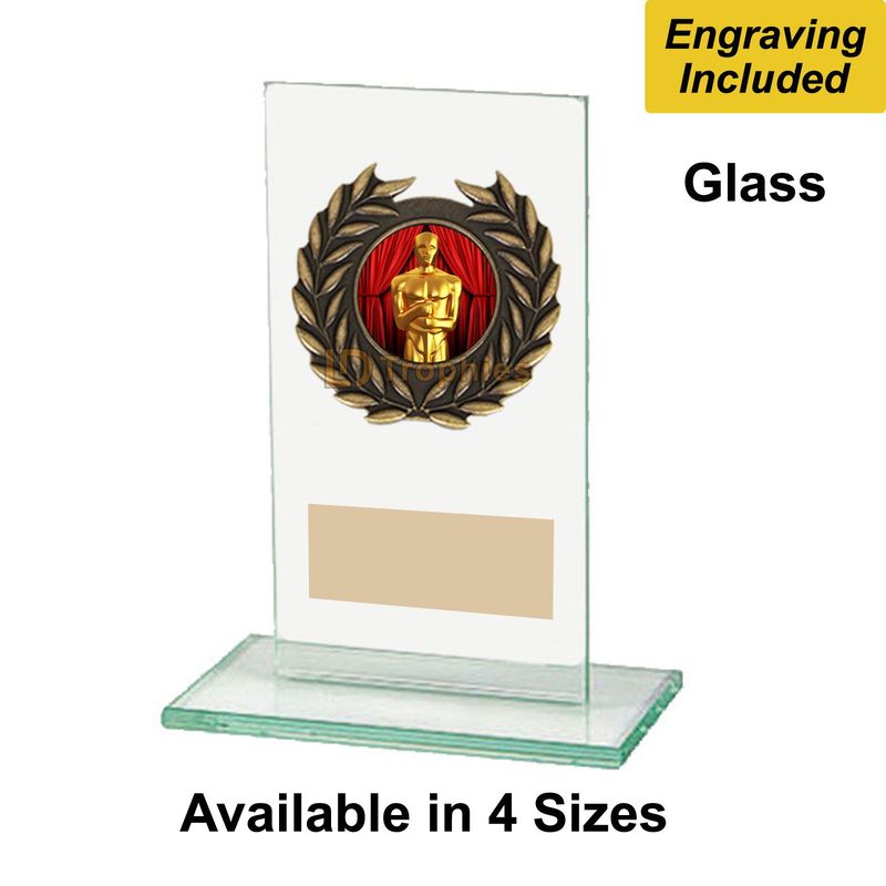 Glass Oscars Trophies - Drama Awards