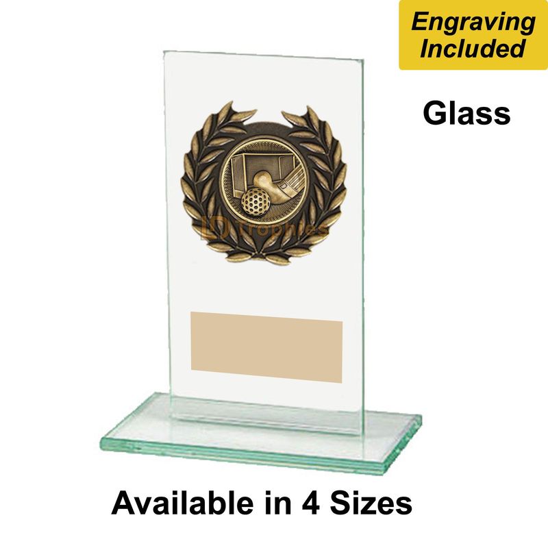 Glass Hockey Trophies - Warrior Range