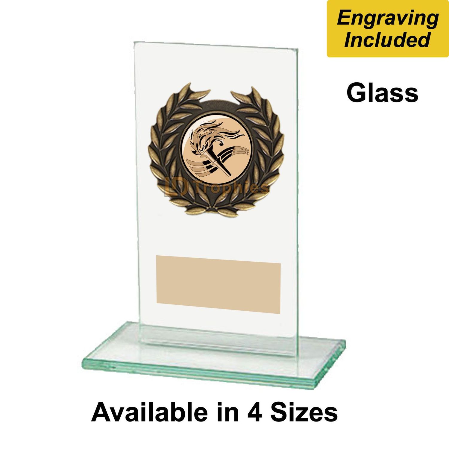 Glass Multisport Trophies - Sports Day