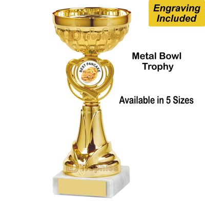 Best Pancake Trophies / Cups - Gold