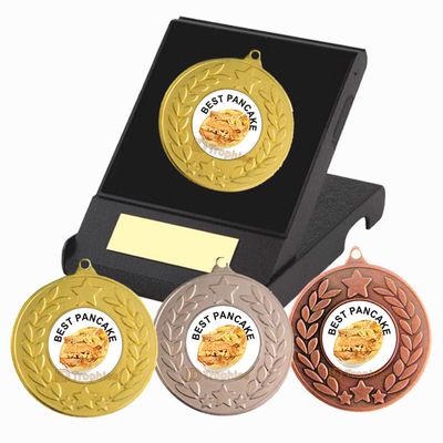 Best Pancake Medal in Presentation Box