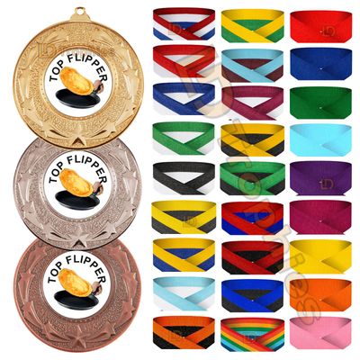 Top Flipper Pancake Medal & Ribbon Packs