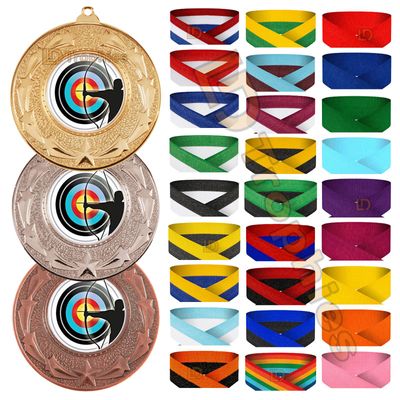 Archery Medals & Ribbons Pack - Various Sizes