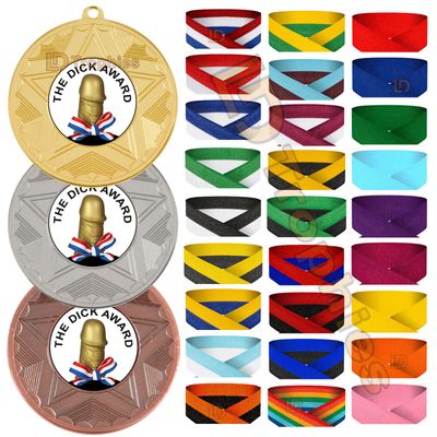 The Dick Award Medal & Ribbon Packs - Various Sizes