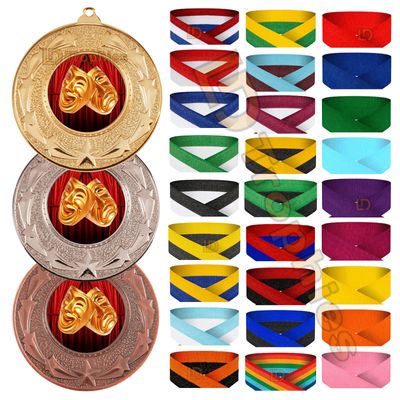 Drama Medal & Ribbon Packs - Various Sizes