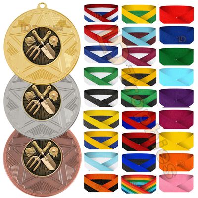 Gardening Medal & Ribbon Packs - Various Sizes