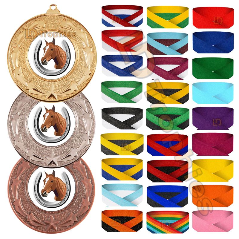 Horse / Equestrian Medal & Ribbon Packs
