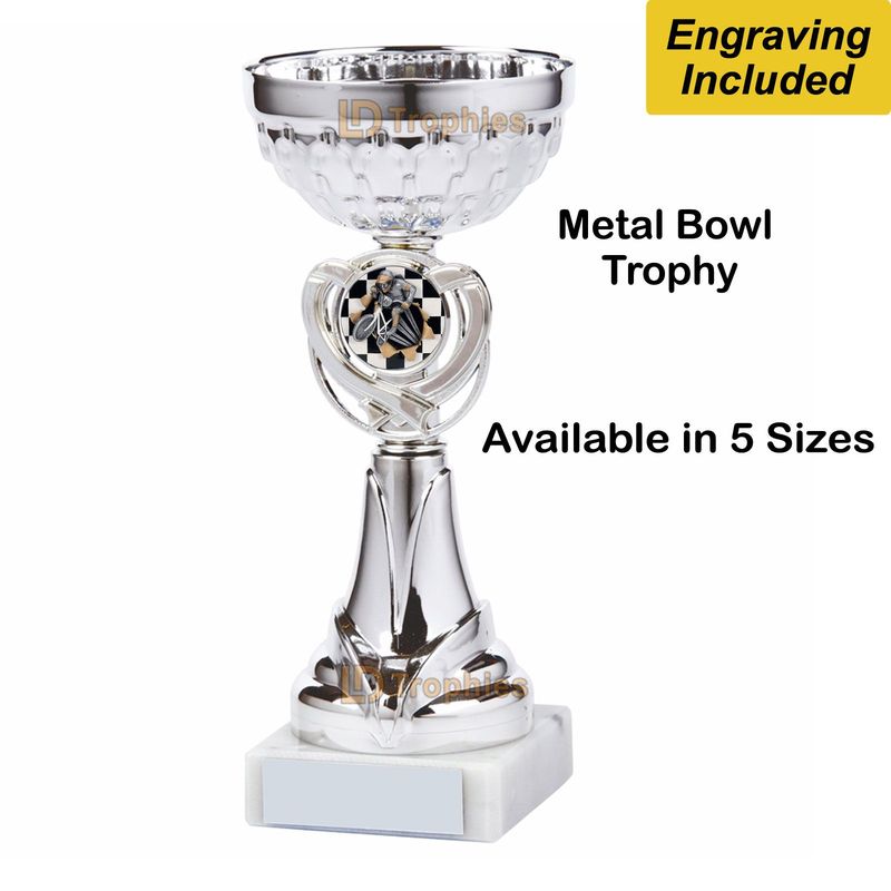 BMX Trophies / Cups - Silver