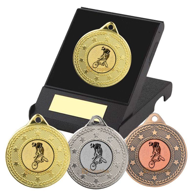 BMX Medal in Presentation Box