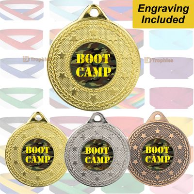 Boot Camp Medal & Ribbon - Outdoor Activities