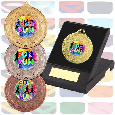 Fun Run / Colour Run Medals