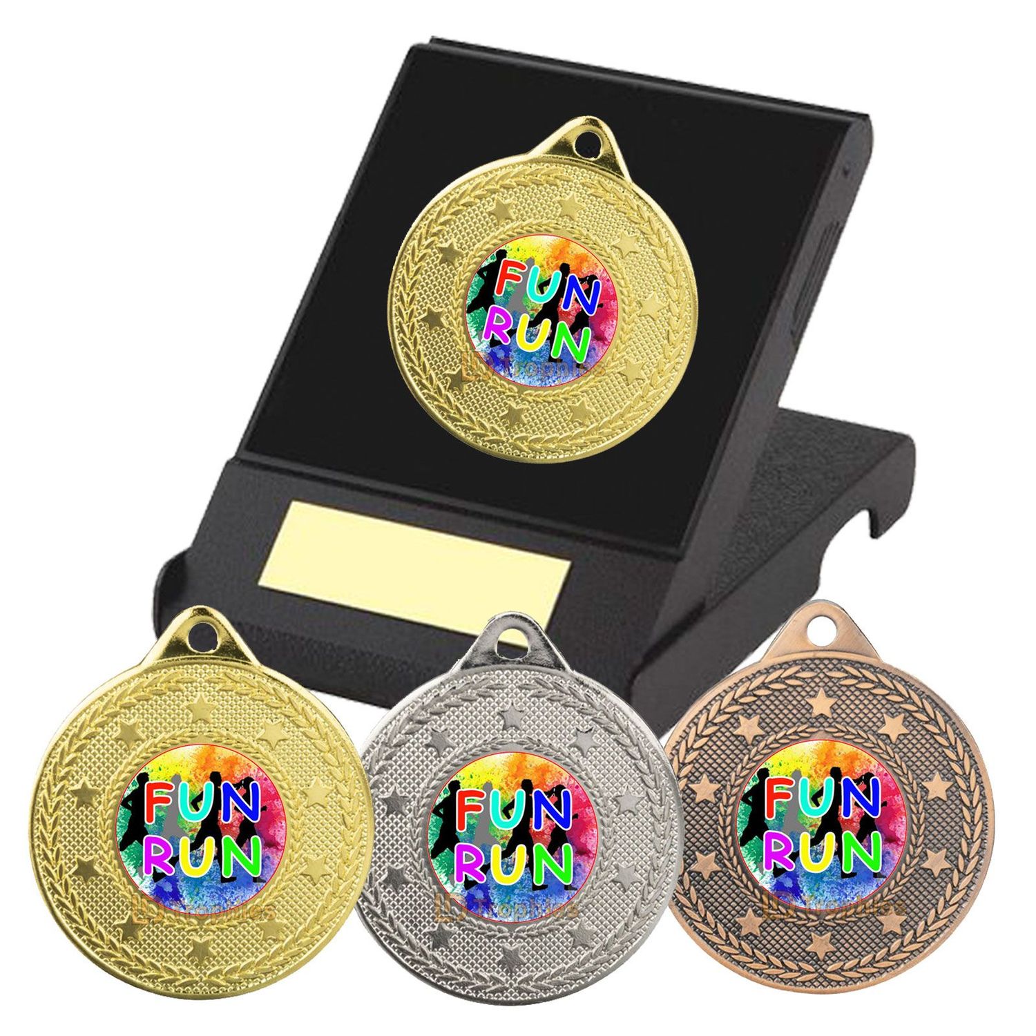Fun Run Medal in Presentation Box