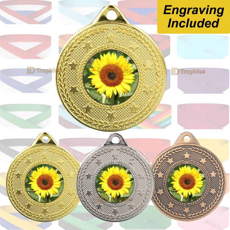 Sunflower Medal & Ribbon - Beacon