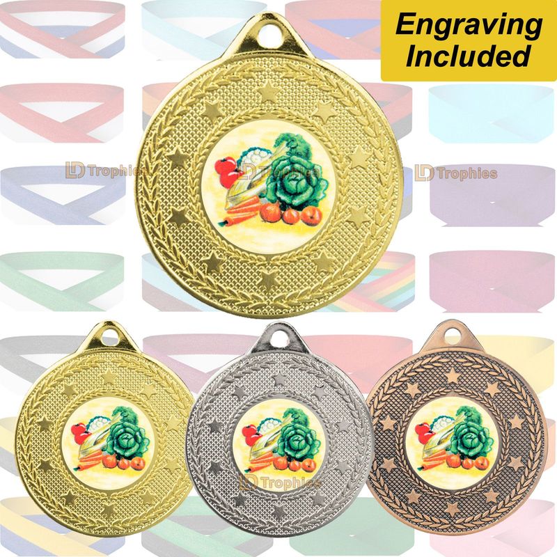 Vegetable Medal & Ribbon