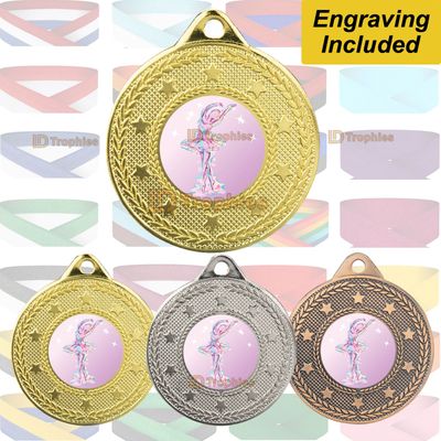Ballet Medal & Ribbon - Engraving Included