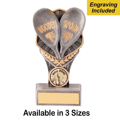 Wooden Spoon Trophies - Last Place - Falcon