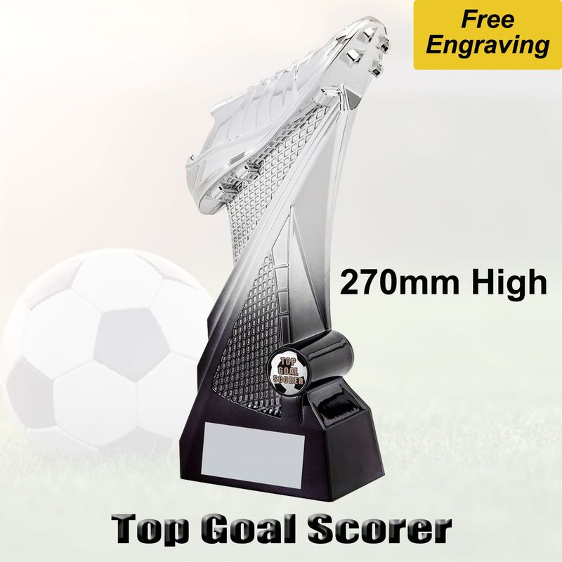 Top Goal Scorer Football Trophy - 270mm High