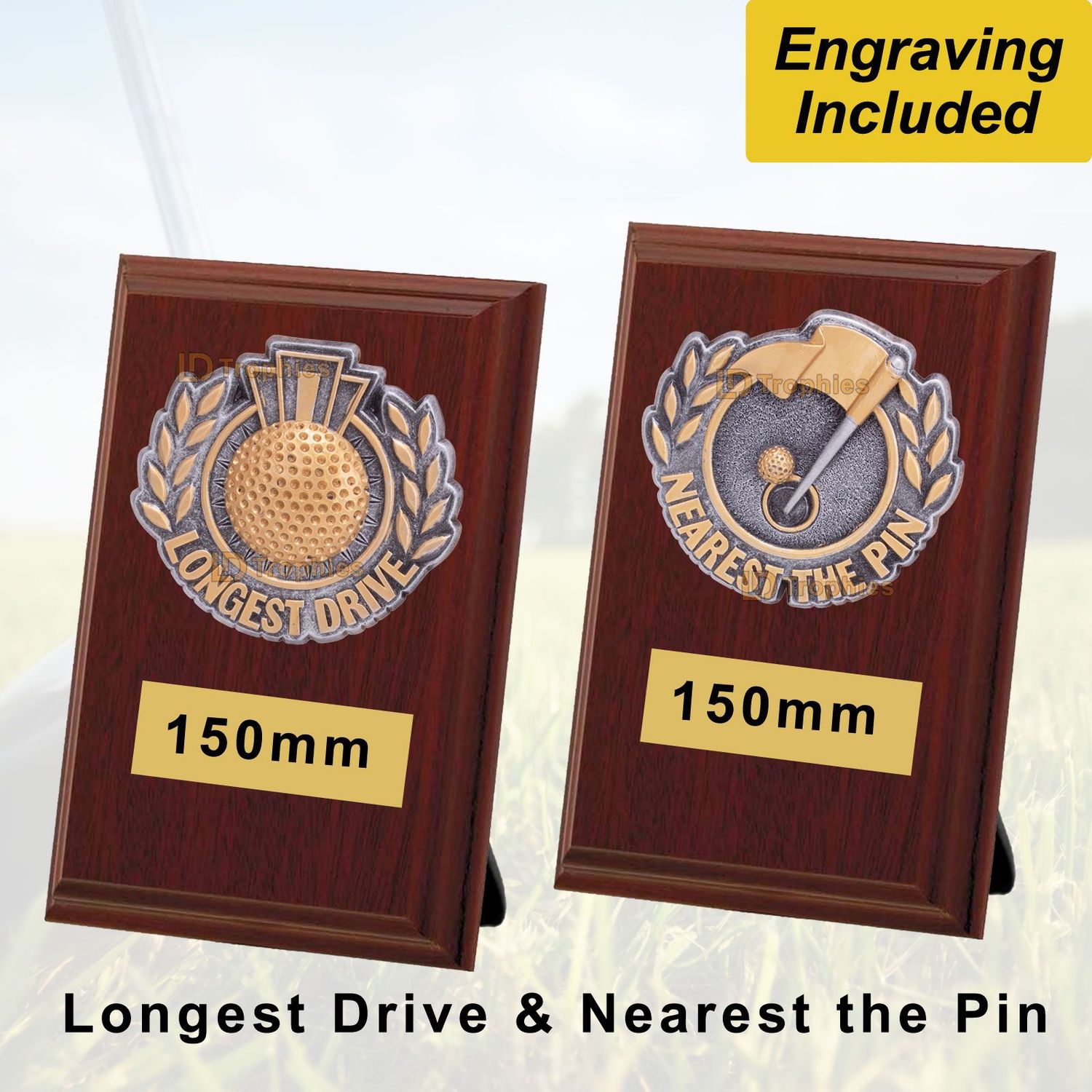 Longest Drive & Nearest the Pin Golf Shields - 150