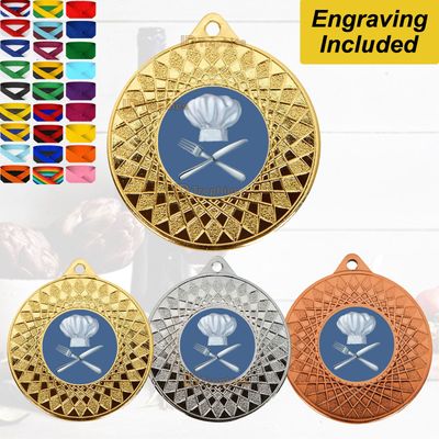 Cooking / Bake Off Medal & Ribbon