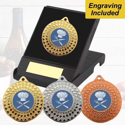 Cooking / Bake Off Medal in Presentation Box