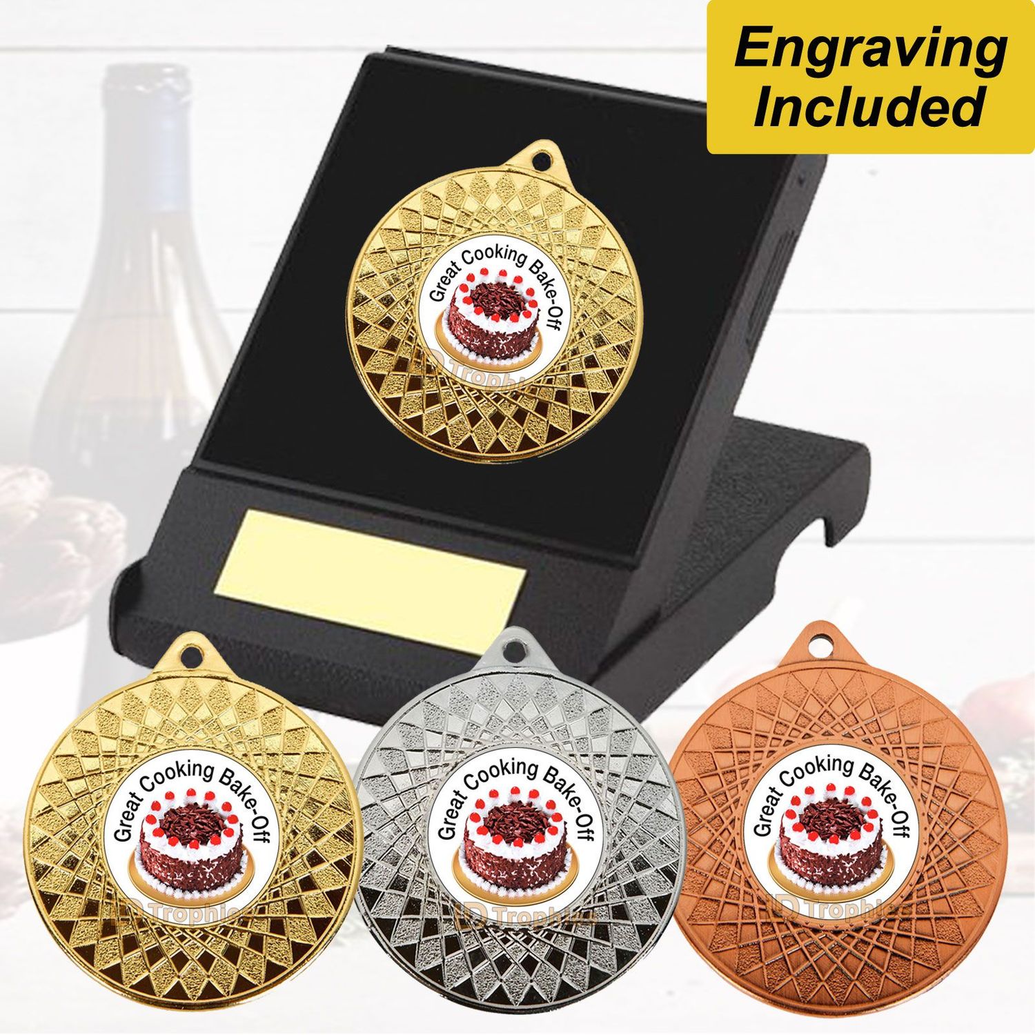 Cooking / Bake Off Medal in Presentation Box