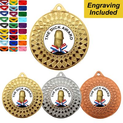 The Dick Award Medal & Ribbon Humorous